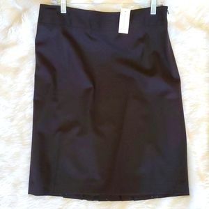 NWT Ann Taylor brown lightweight wool skirt